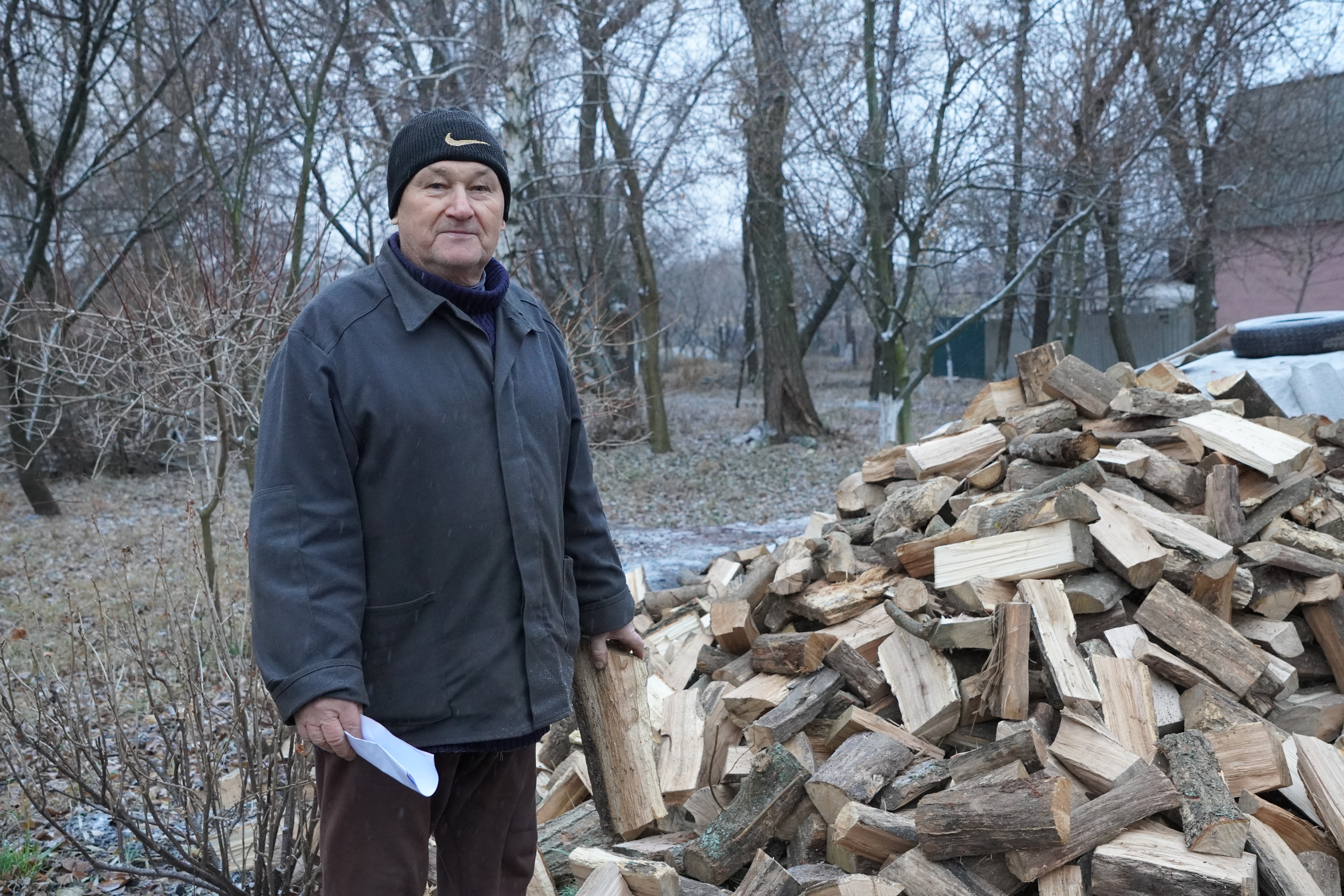 Роздача дров