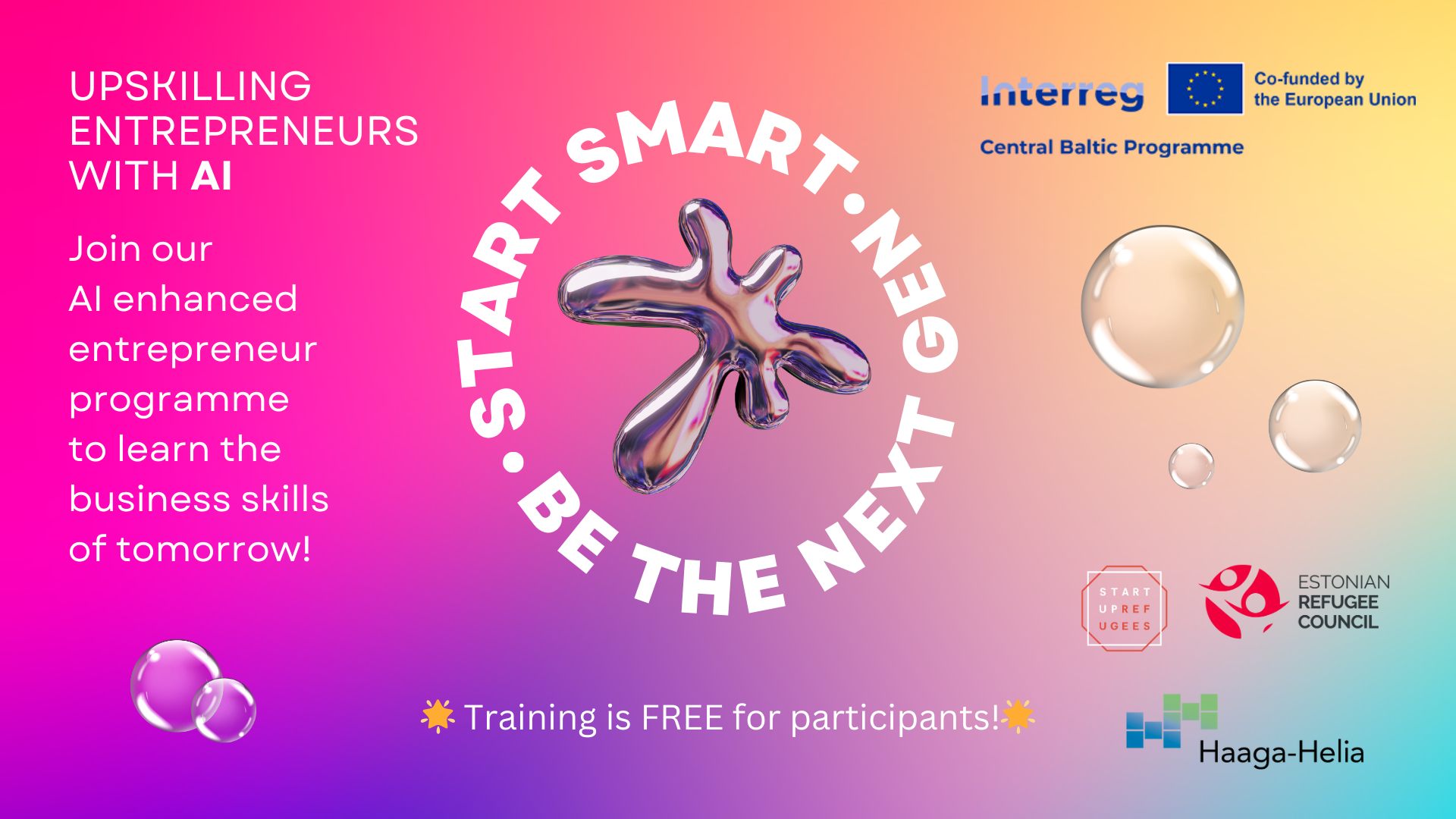 employability programme flyer for refugee youth