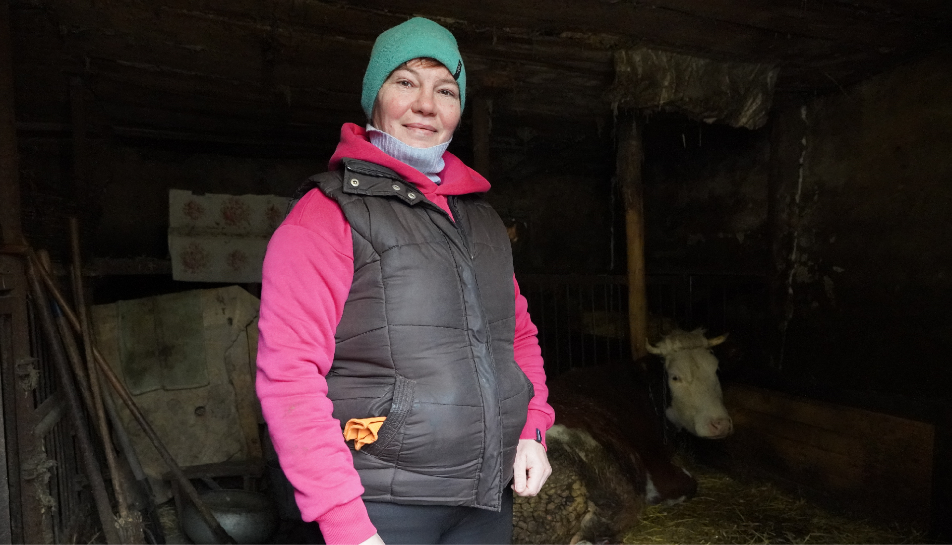 Олена та корівка