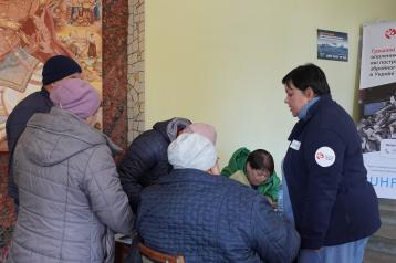 In-person registration in Zaporizhzhia oblast. October, 2025